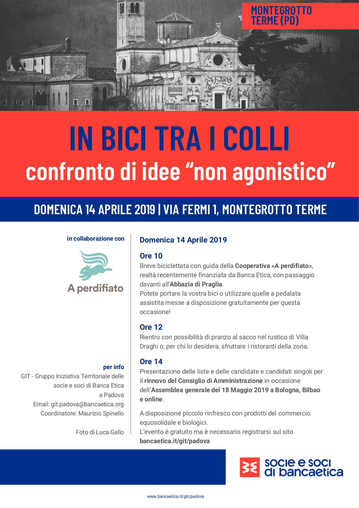 In Bici Tra I Colli Confronto Di Idee Non Agonistico Banca Etica