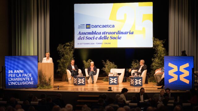 Assemblea straordinaria dei soci di banca etica